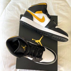 Nike Air Jordan 1 White Pollen Black
